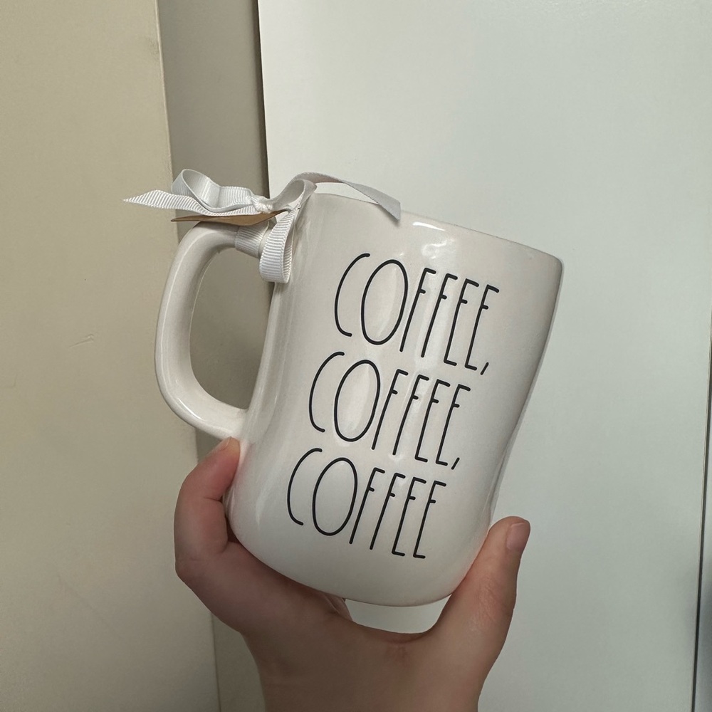 Rae Dunn x Gilmore Girls COFFEE COFFEE COFFEE mug